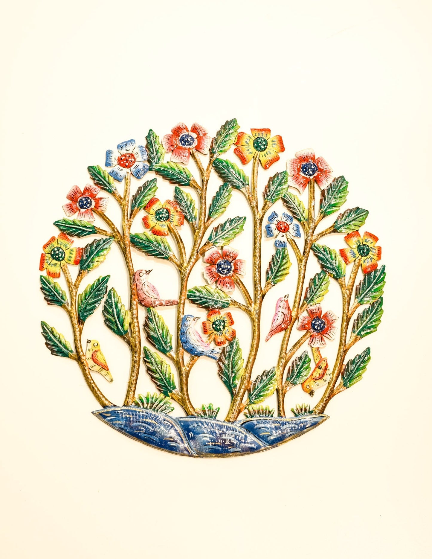 Painted Birds & Flowers