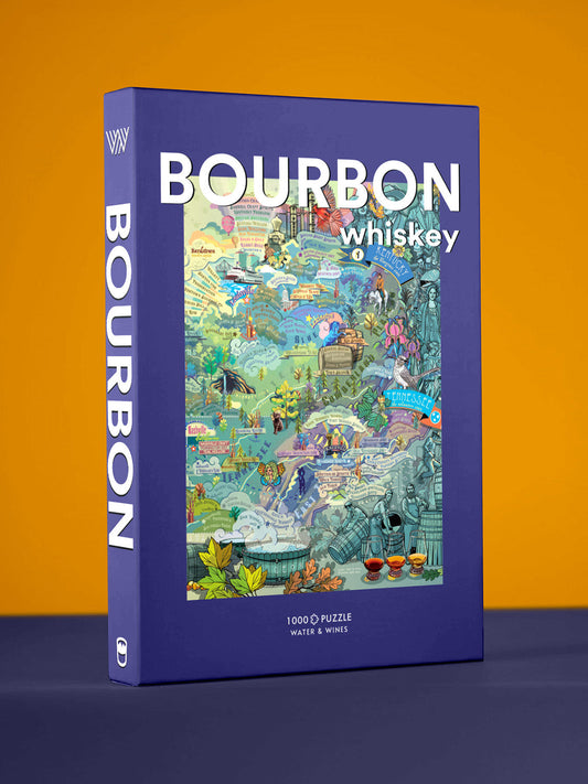 Bourbon Whiskey Puzzle - Kentucky & Tennessee