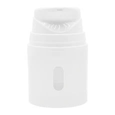 30 ML AIRLESS DISPENSER BOTTLE, WHITE, W/ METERED DOSE PUMP (25 UNITS)