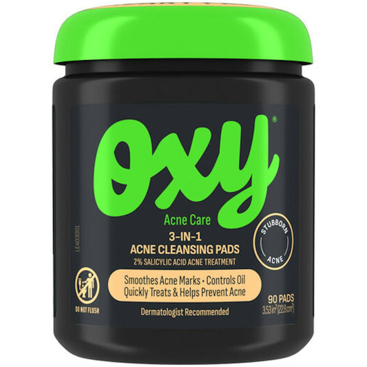Oxy 3 In 1 Maximum Strength Acne Treatment Pads