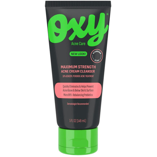 Oxy Acne Cream Cleanser, Maximum Strength 5 Fl Oz