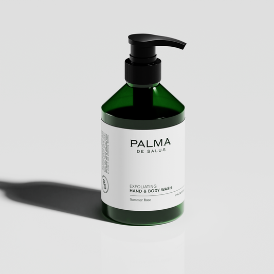 Plant-Based Exfoliating Hand & Body Wash | Summer Rose