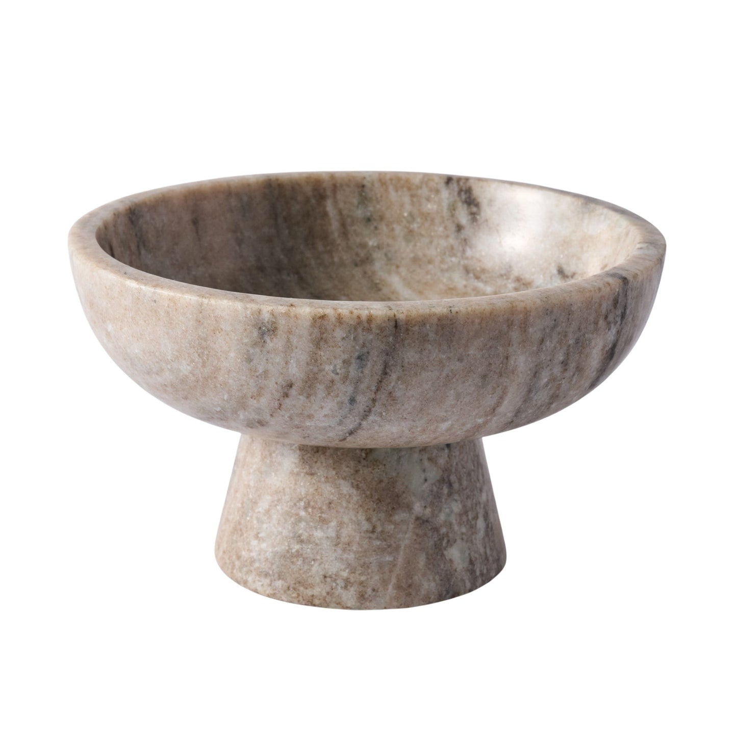 Haran Morchana Marble Pedestal Bowl