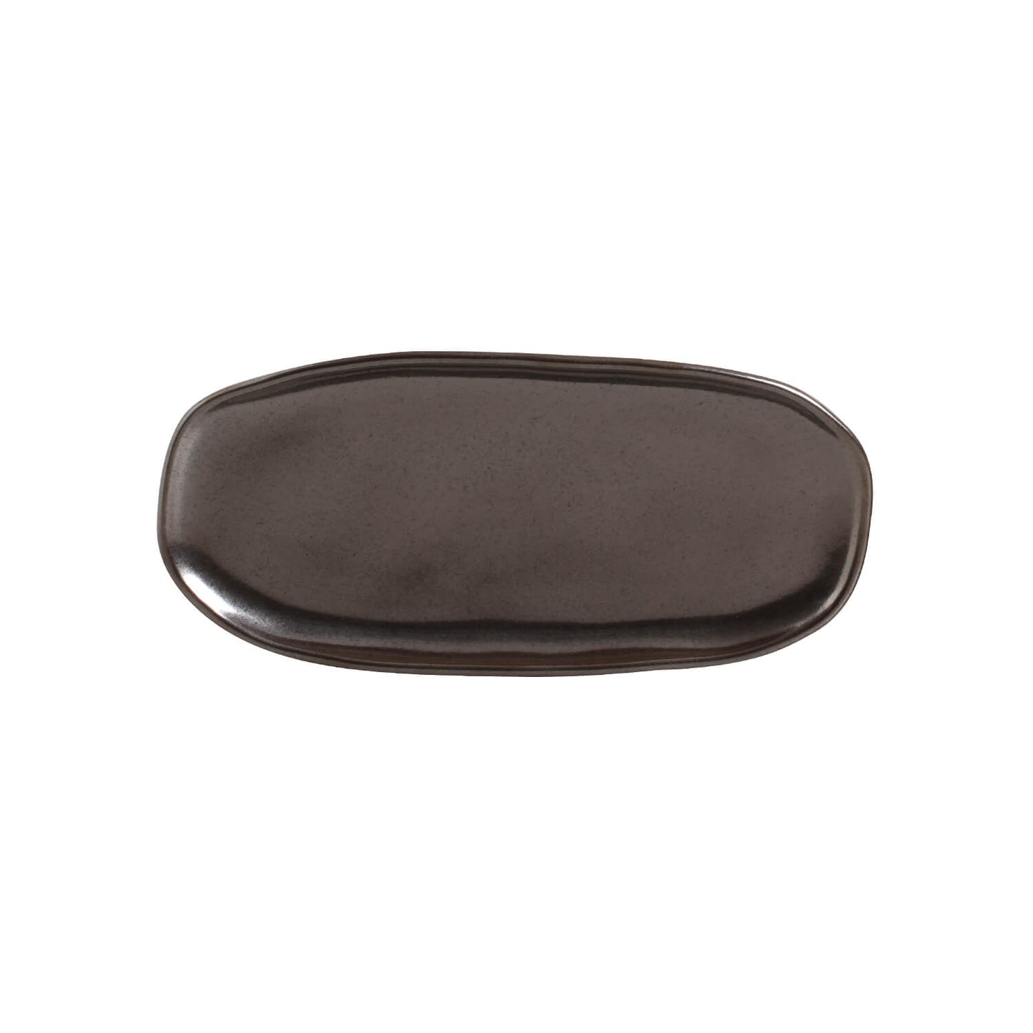 Shallow Organic Oval Platter Small Set of 4
