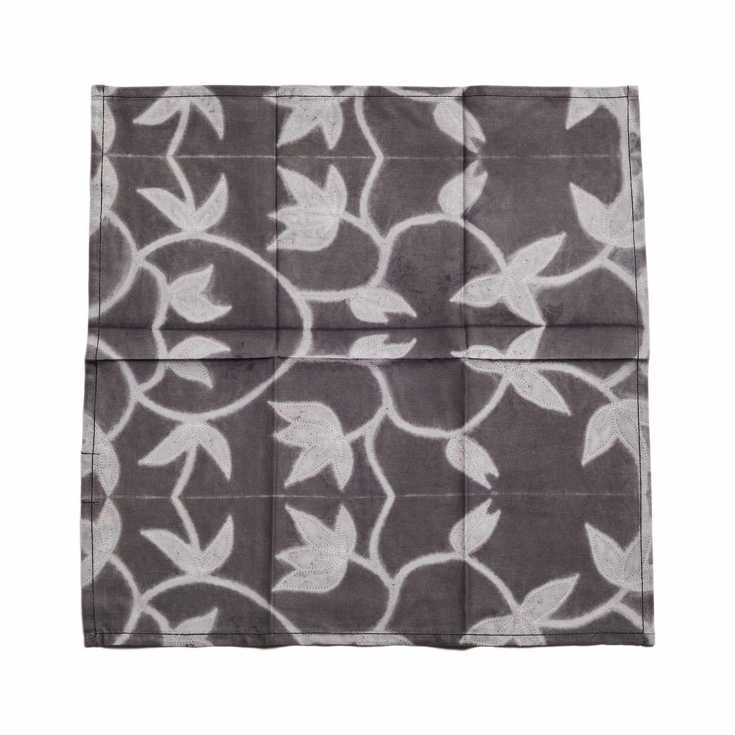 Folio Indigo Handcrafted Shibori Cotton Table Napkins ( set of 4 )