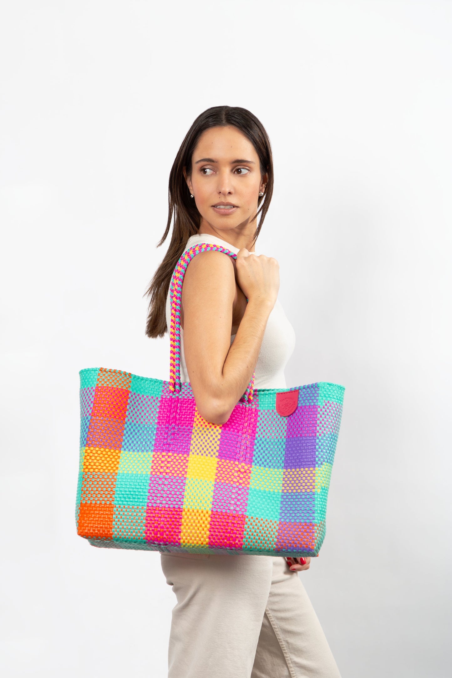 Fiesta Woven Super Tote