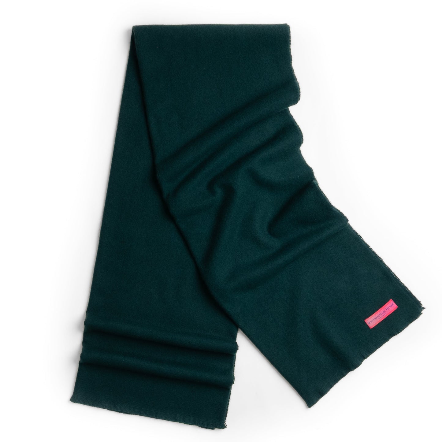 Luxury Cashmere Throw ~ Forrest Green ~