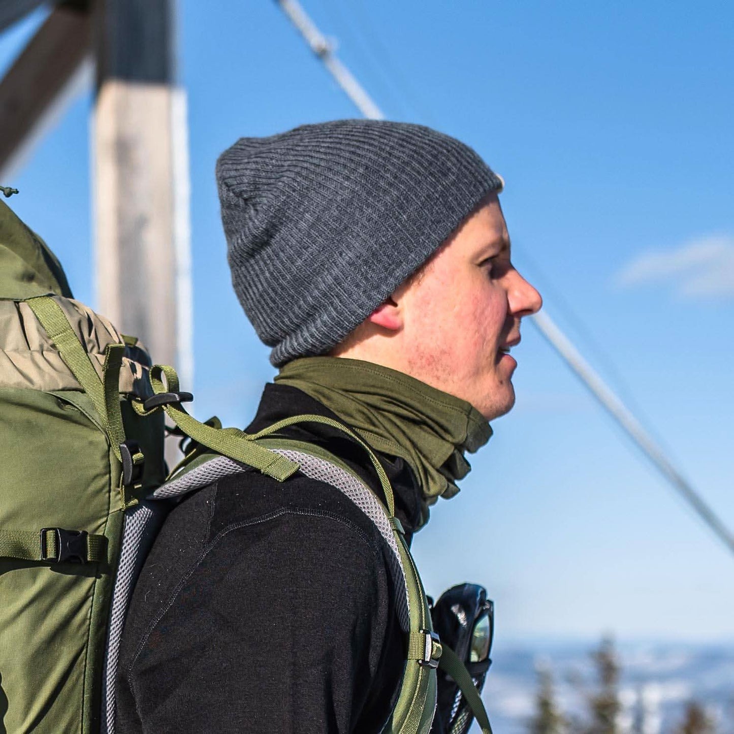 Midweight Knit Wool Beanie - 100% Merino Wool - Osadia Concept Store