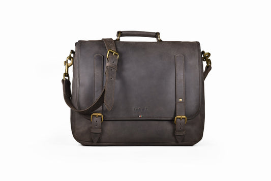 Mo Messenger Leather Bag