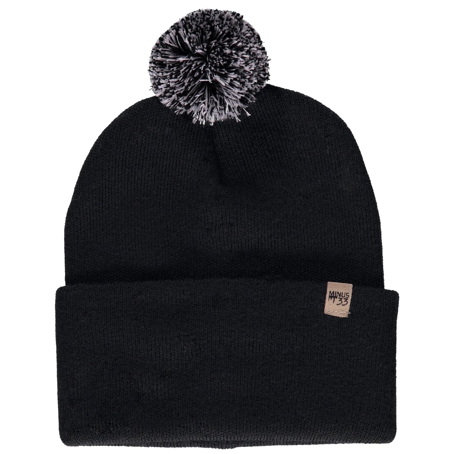 Midweight Merino Wool Knit Pom Beanie | 100% Merino Wool