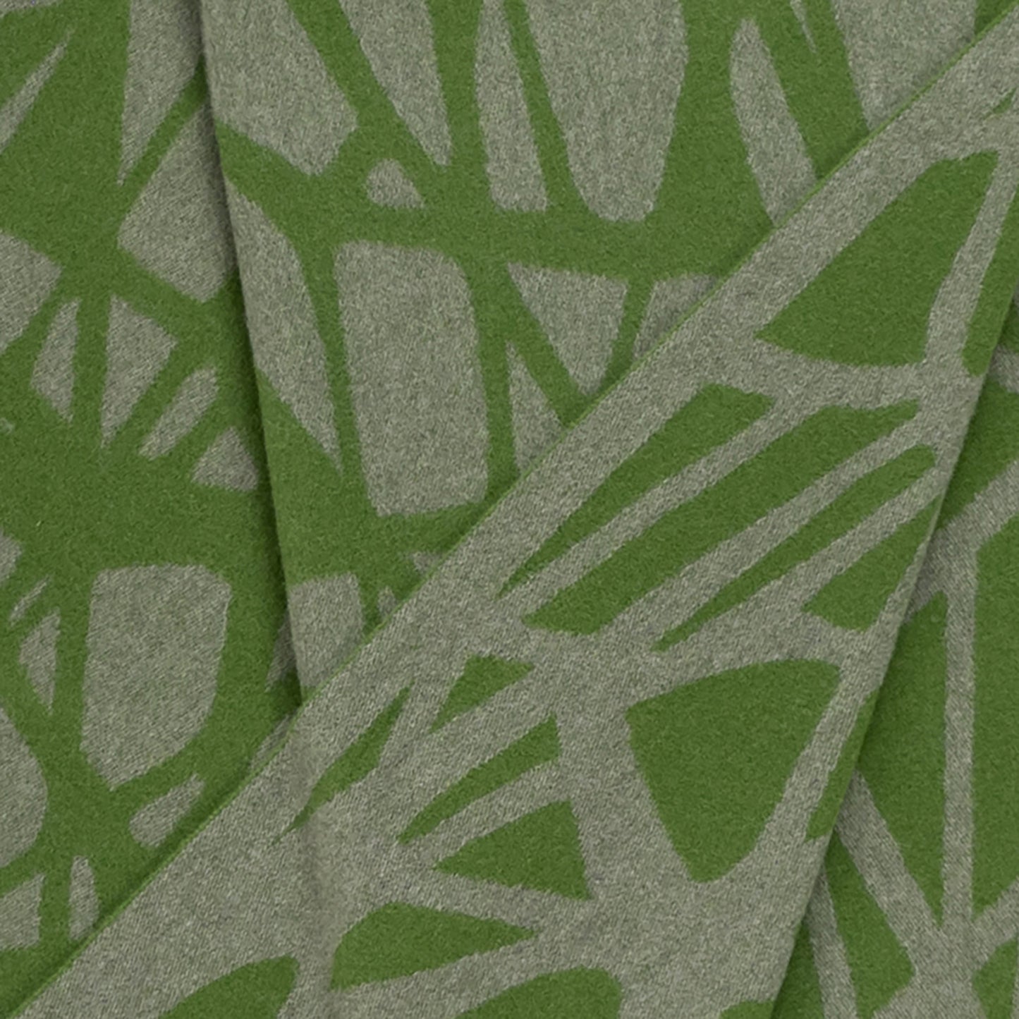 Southampton Home Monarch Merino Fleece Throw ~ Green ~