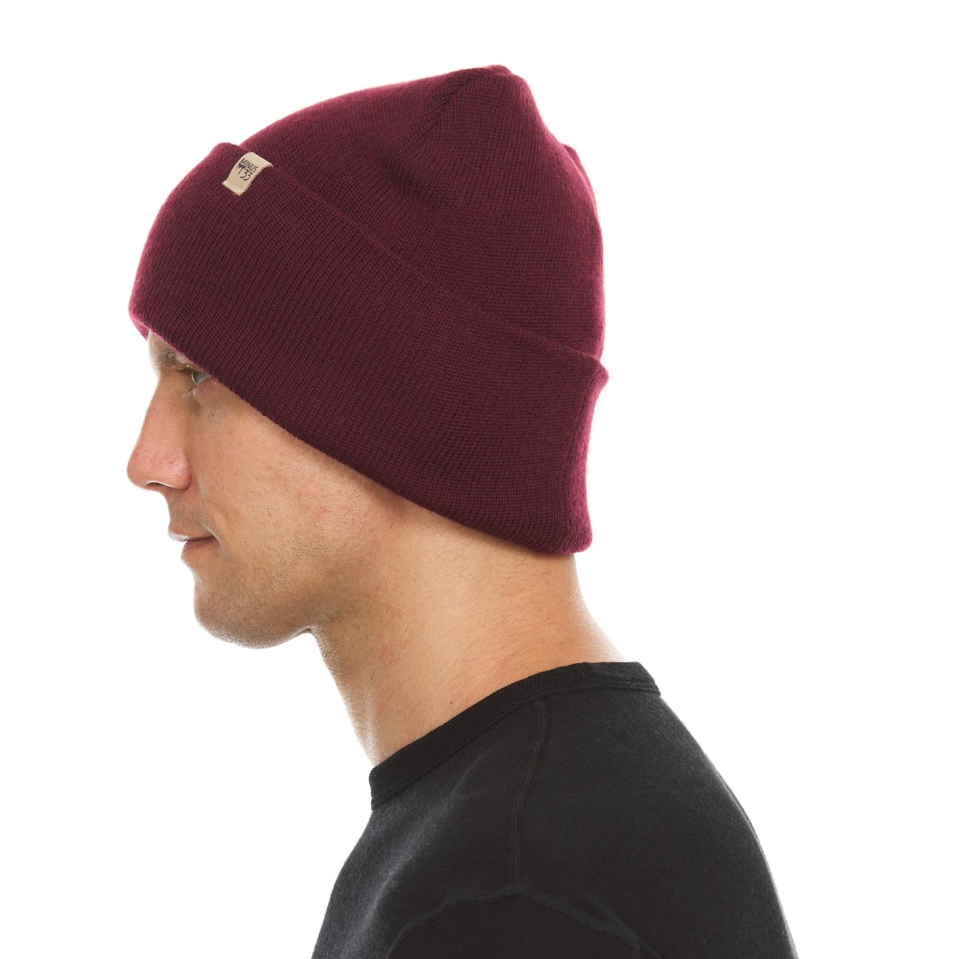 Midweight Merino Wool Knit Cuff Beanie | 100% Merino Wool - Osadia Concept Store