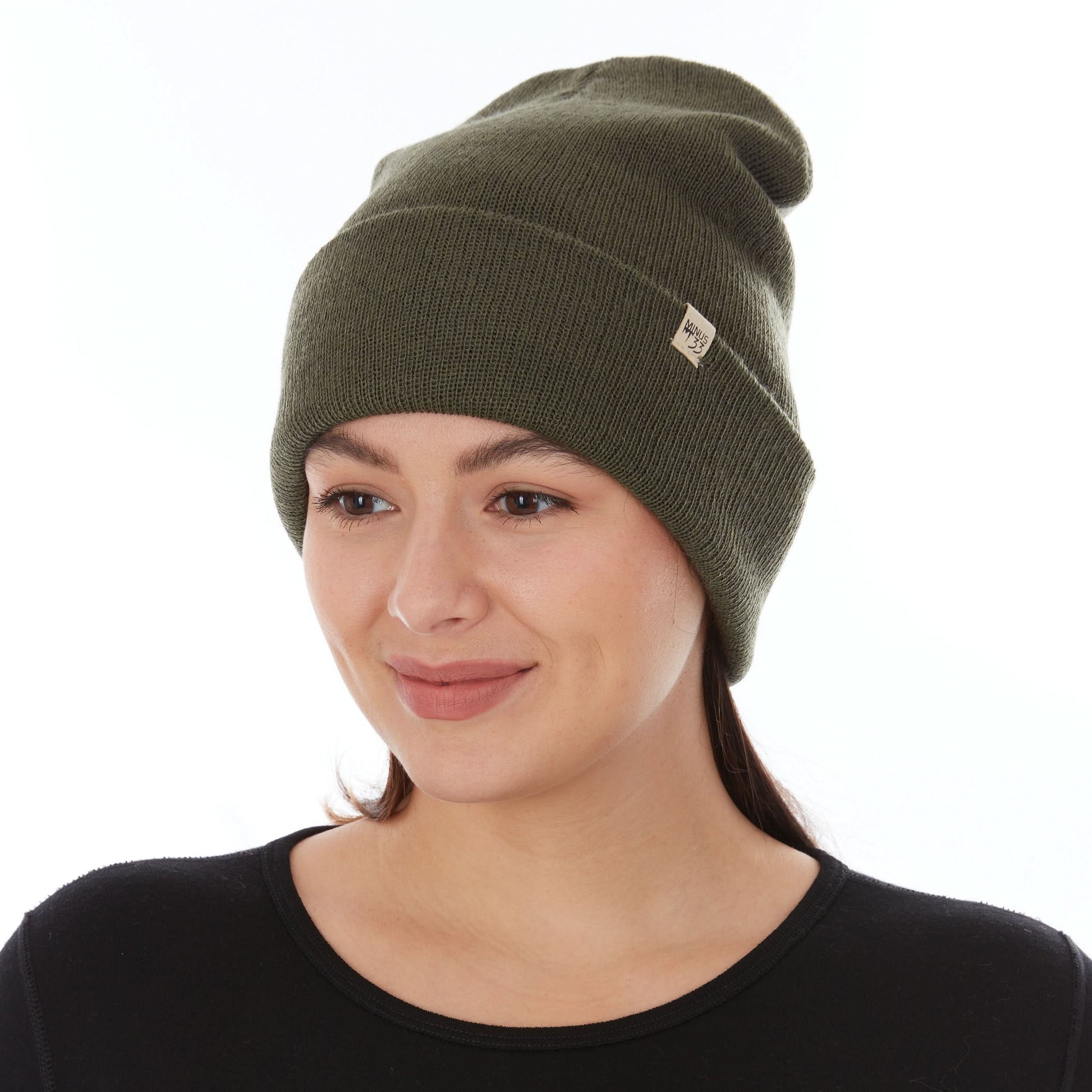 Midweight Merino Wool Knit Cuff Beanie | 100% Merino Wool - Osadia Concept Store