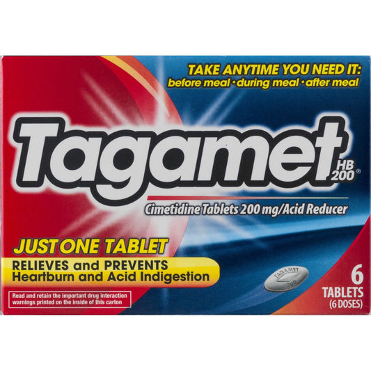 Tagamet HB 200 Mg Cimetidine Acid Reducer And Heartburn Relief
