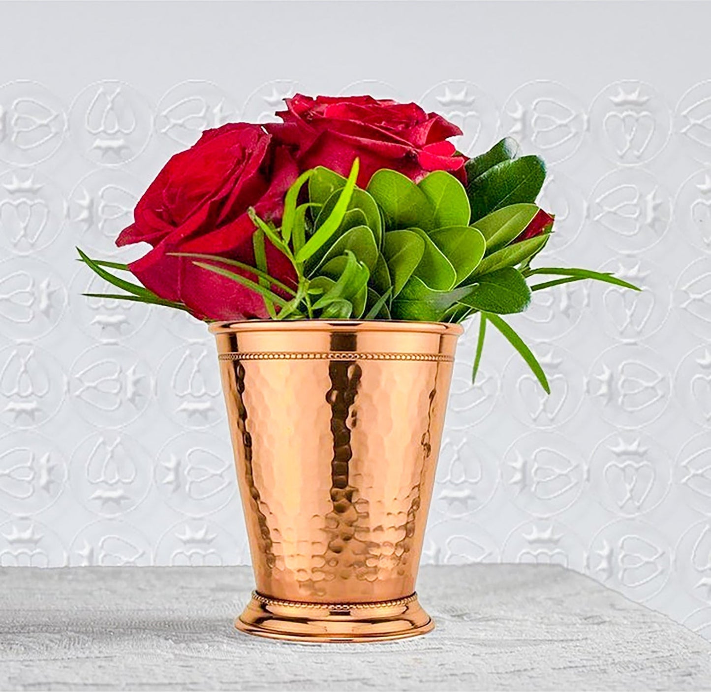 Hammered Copper Mint Julep Cup (Premium Gift Box)