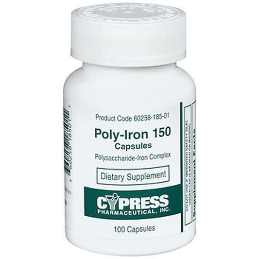 Cypress Poly Iron 150 Mg Capsules