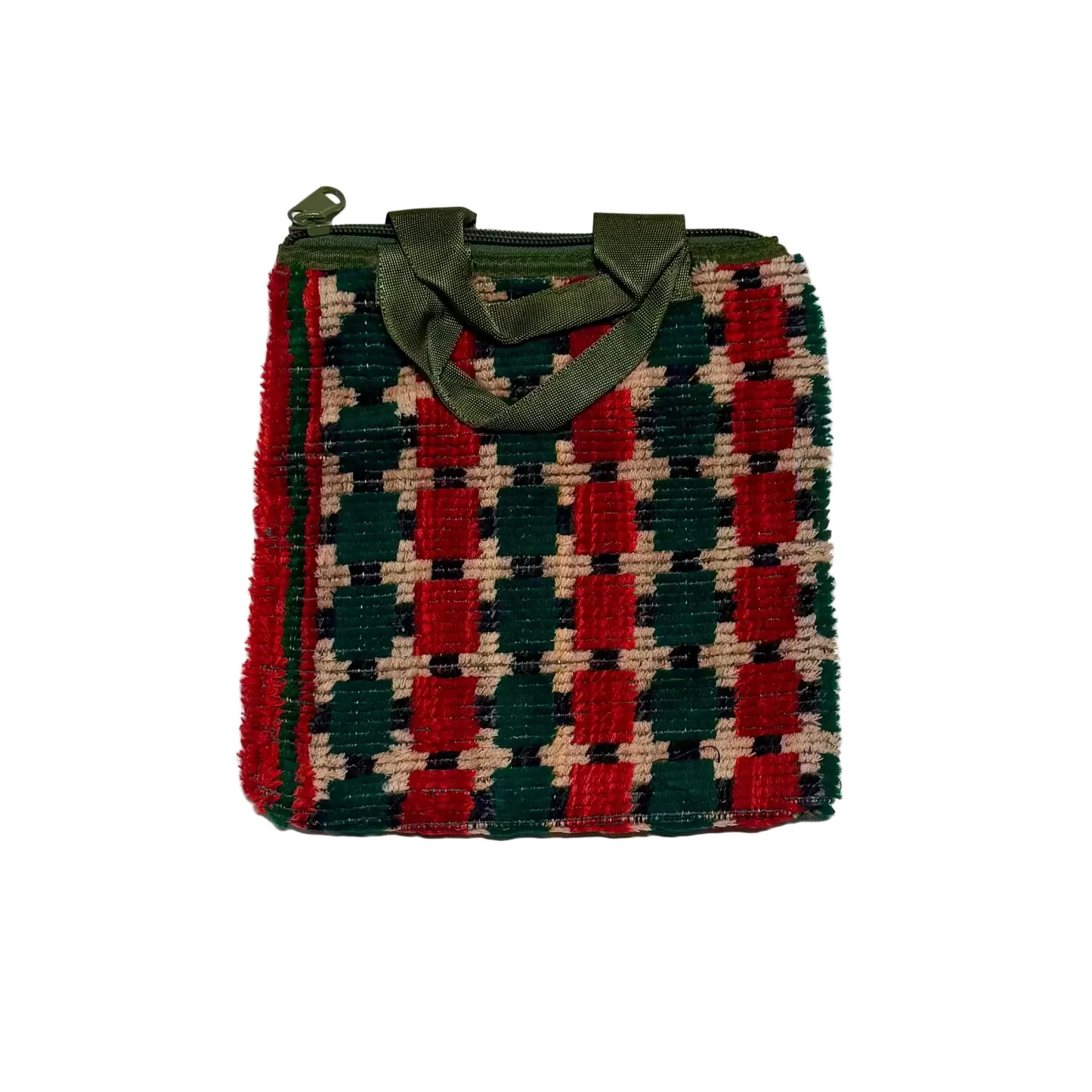 TRUCK SEAT FABRIC SMALL TOTE