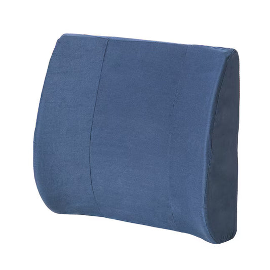 ESSENTIAL MEDICAL MOLDED LUMBAR CUSHION WITH ELASTIC STRAP, F1412