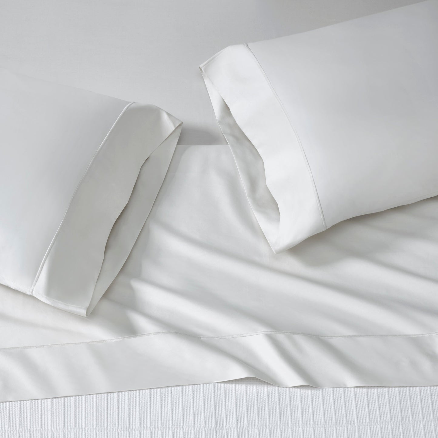 S/2 Corvelle Supima Cotton Sateen Pillowcases