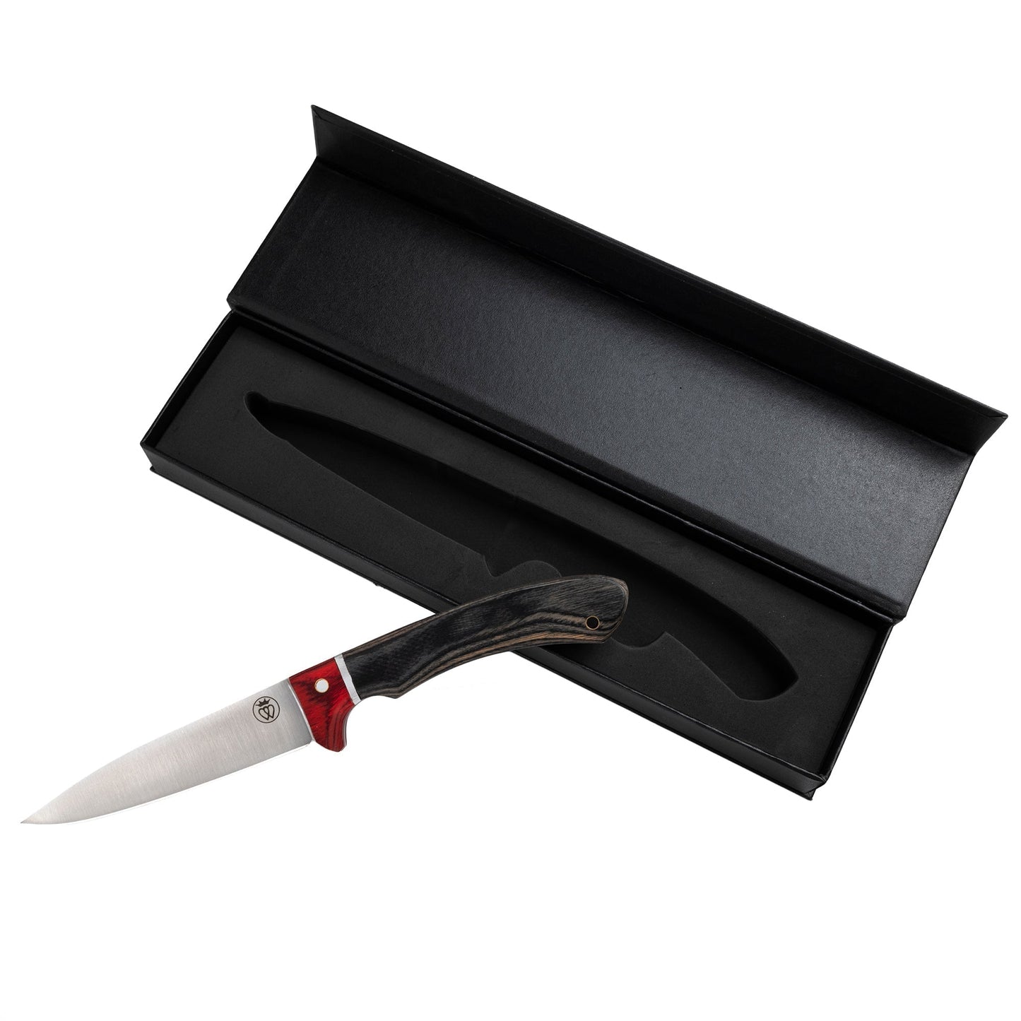 4 1/2 Inch Paring/Utility Knife | Extra-Large Handle | Premium Steel, Multipurpose Straight Edge, Spear Point