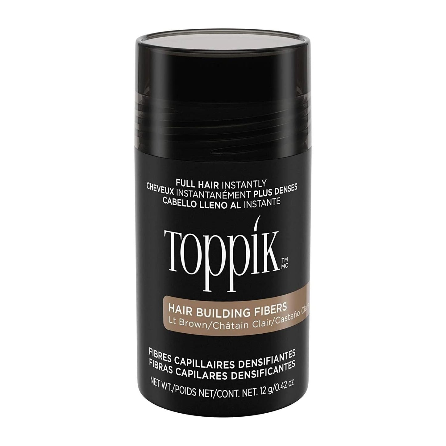 Toppik Hair Building Fibers Light Brown 0.11 oz