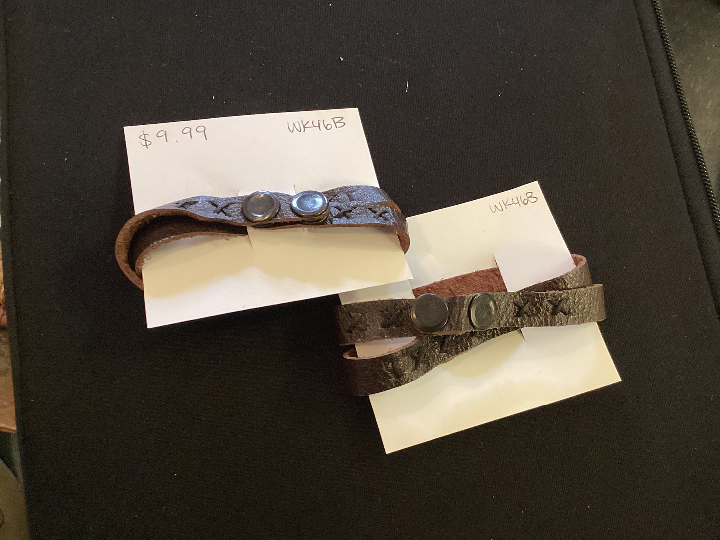Leather bracelet