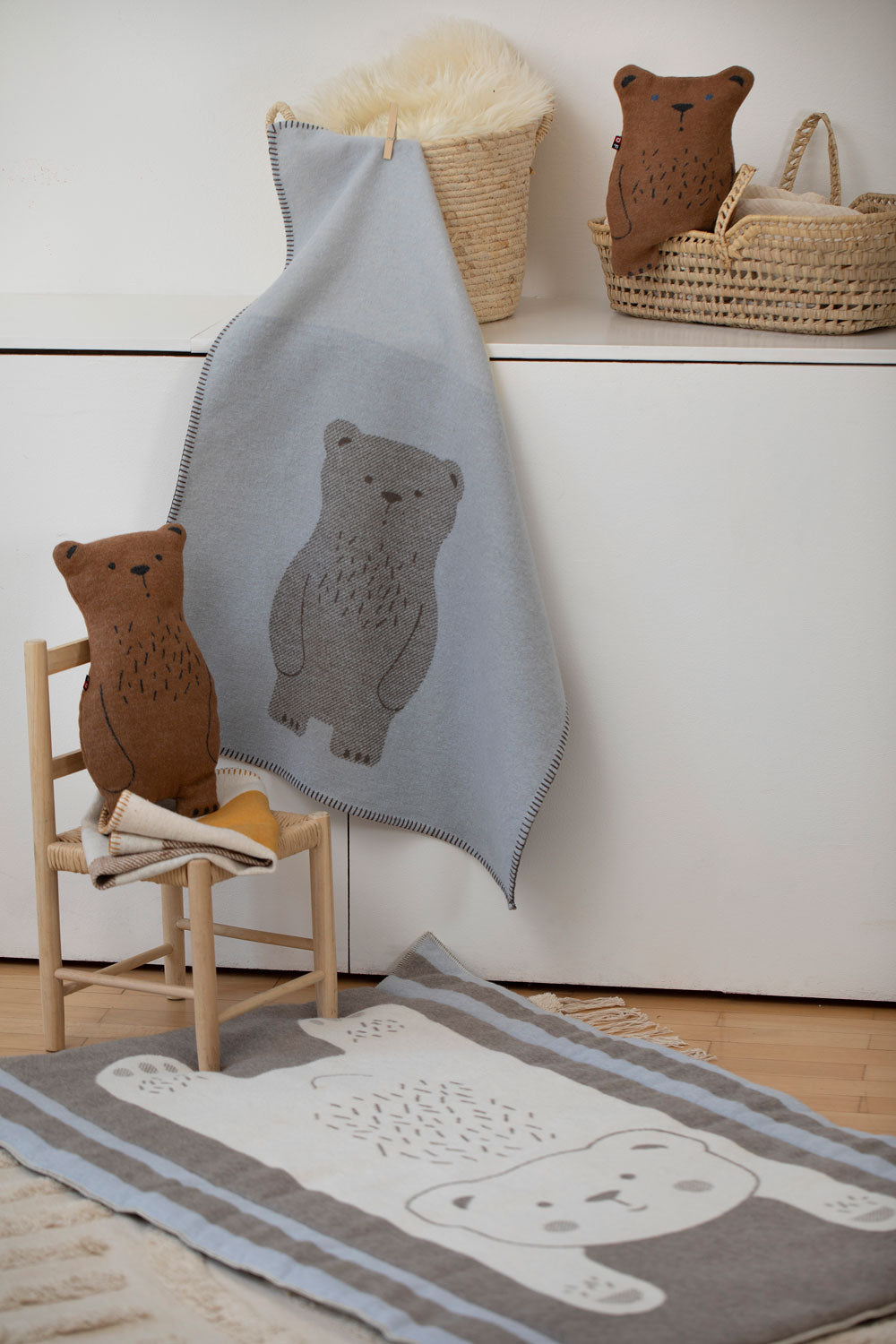 LILI Baby Blanket "Moon Bear"