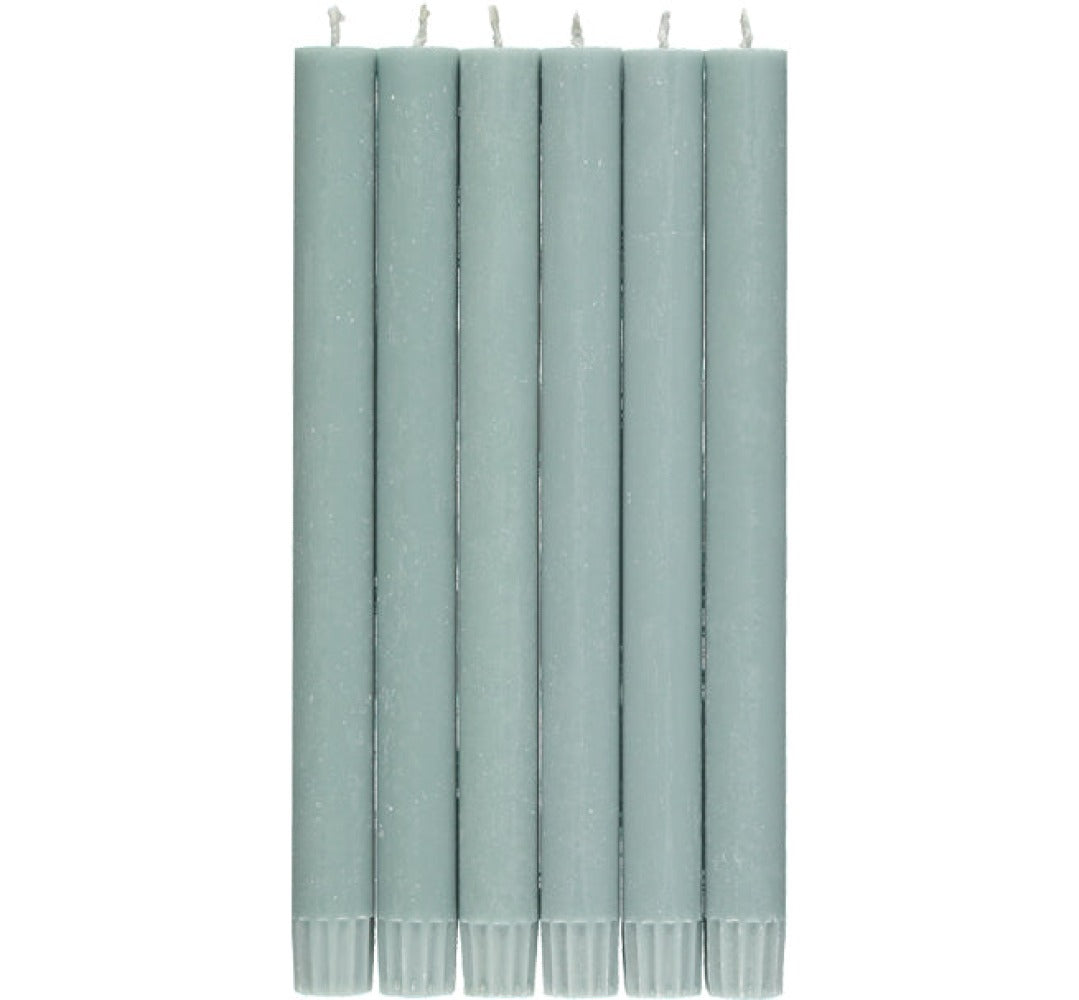 S/25 Opaline Green Dinner Candles