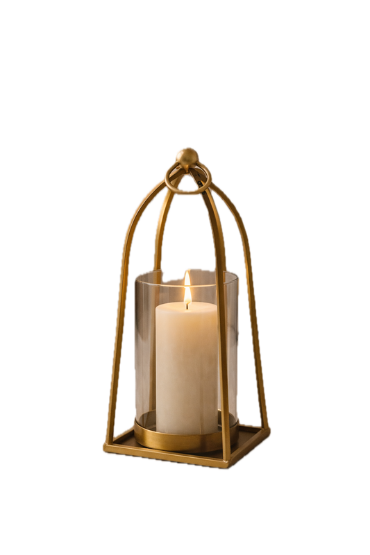 Raíz Studio Arc Brass Hurricane Holder