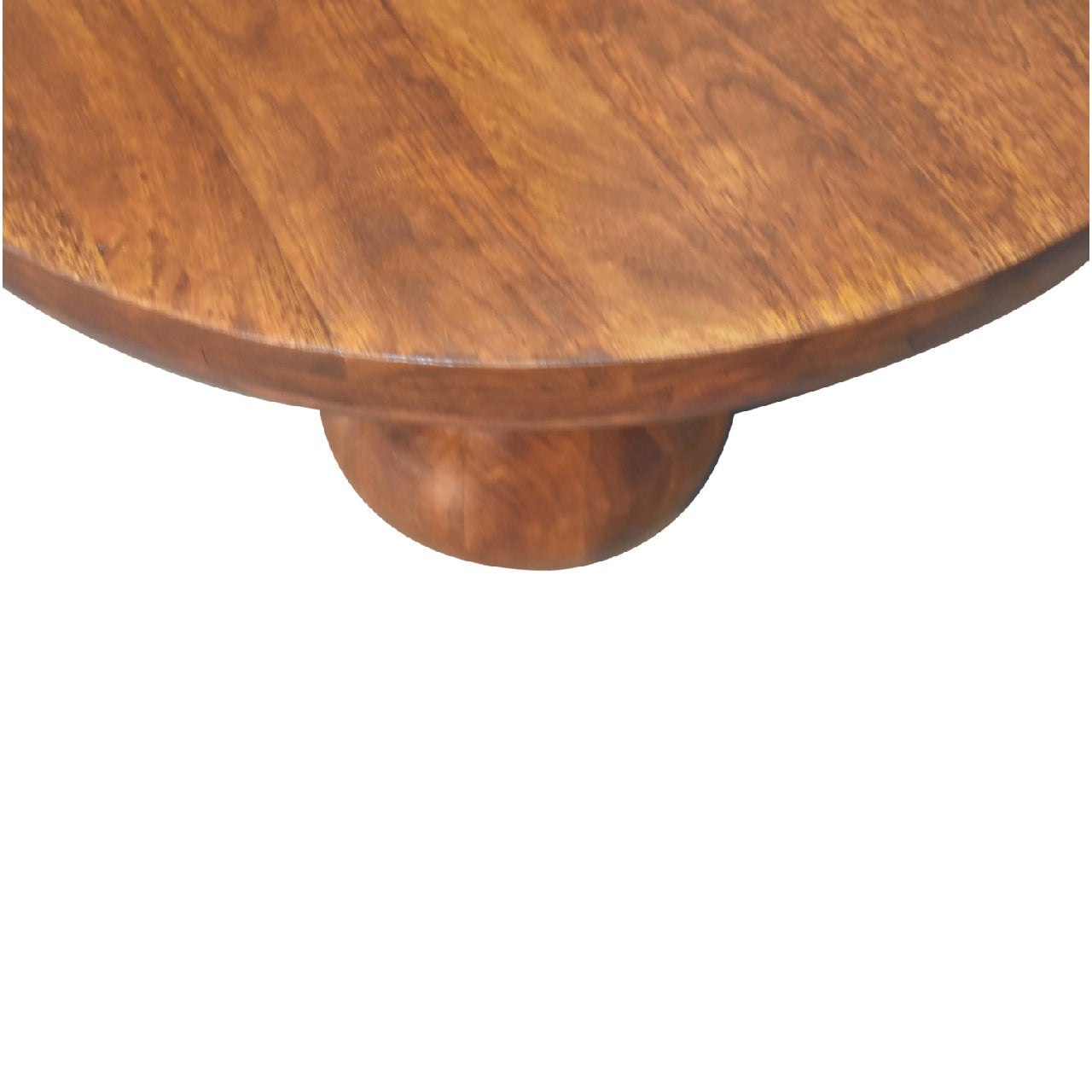 Solid Wood Central Ball Table