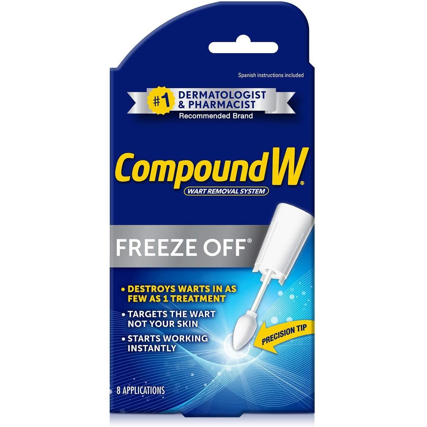 Compound W W-Freeze Off Wart Removal System Maximum Freeze