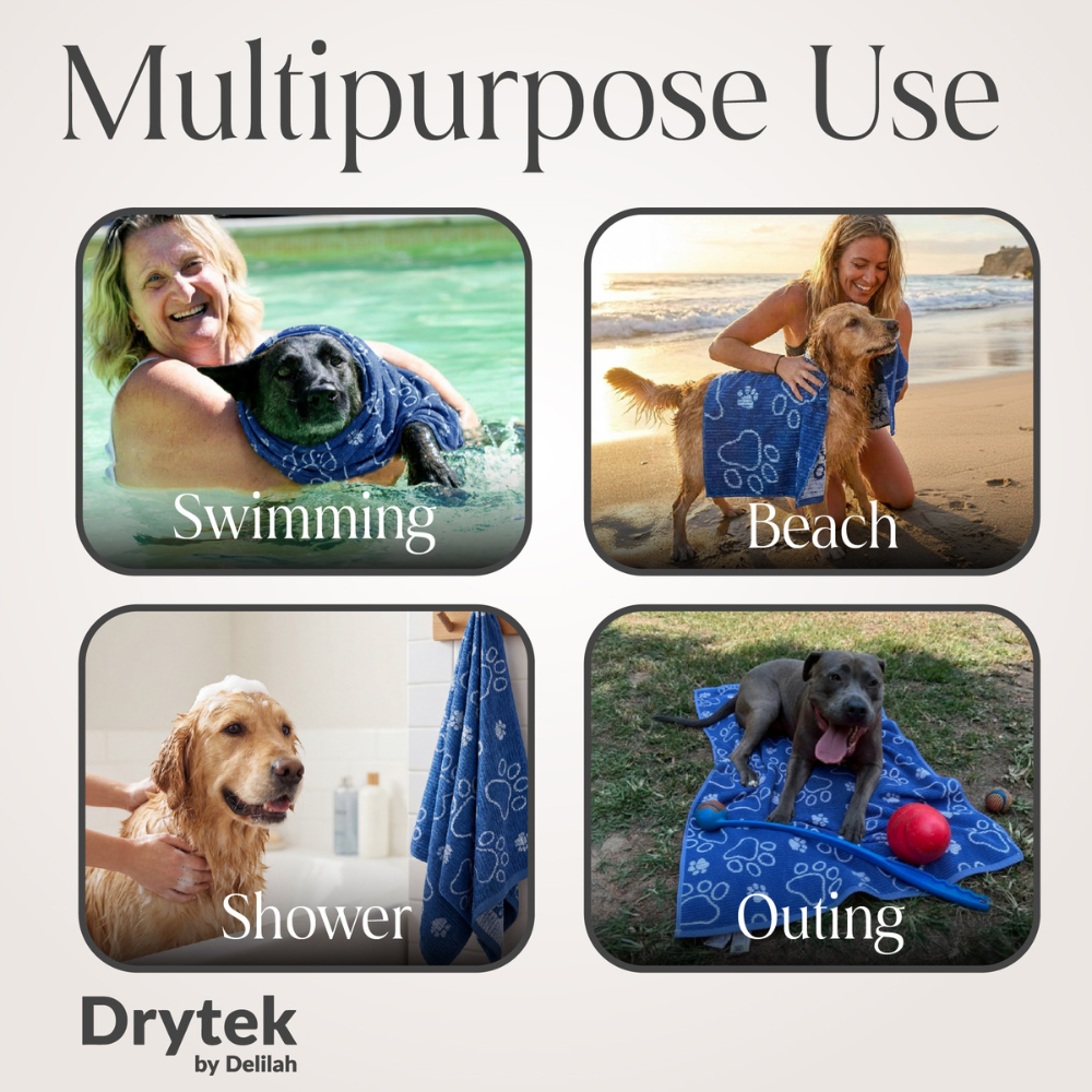Delilah Home Drytek Dog Bath Towel