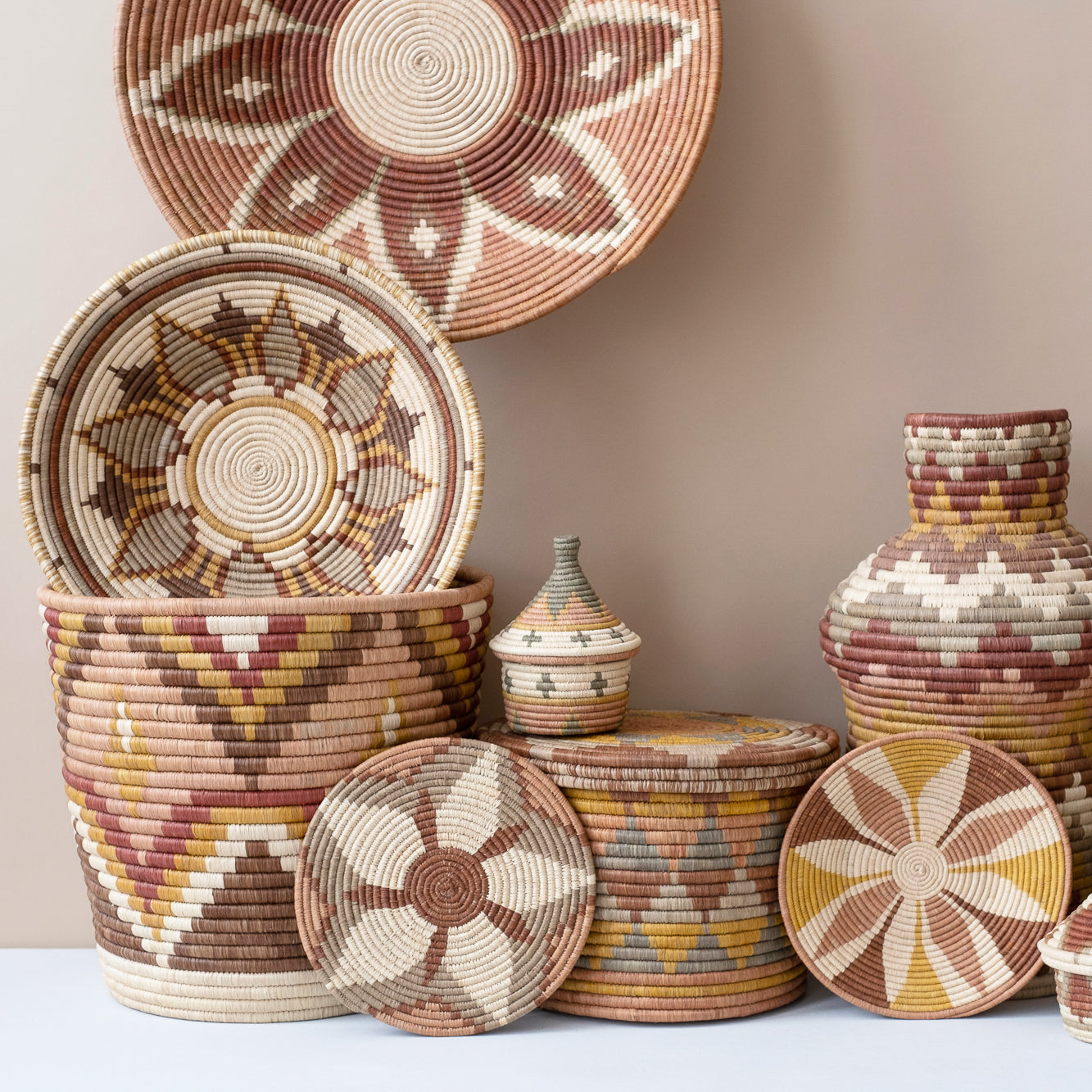 Diamond Bucket Basket ~ Elevate Collection