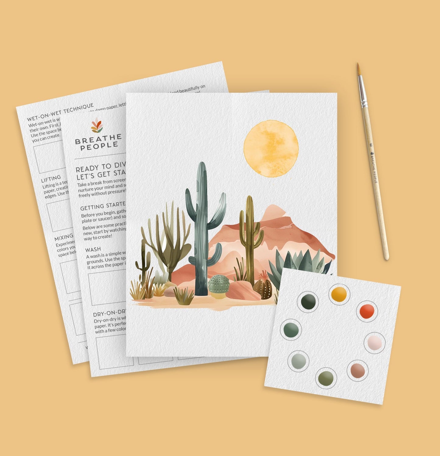Art Party Watercolor Kit Bundles