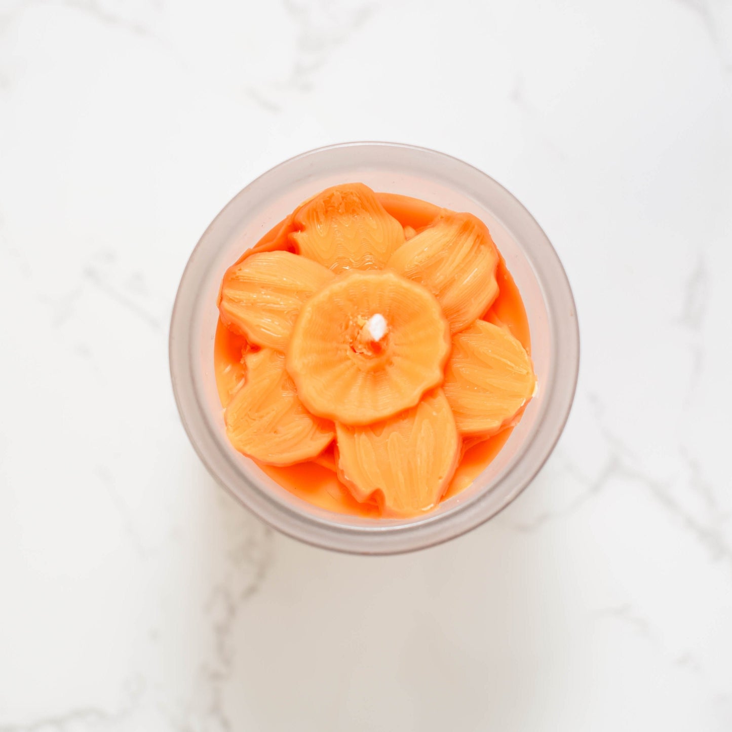 Brown Box Sale! Daffodil Flower Candle