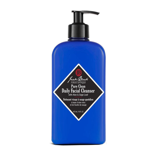 Jack Black Pure Clean Daily Facial Cleanser, 16 fl oz