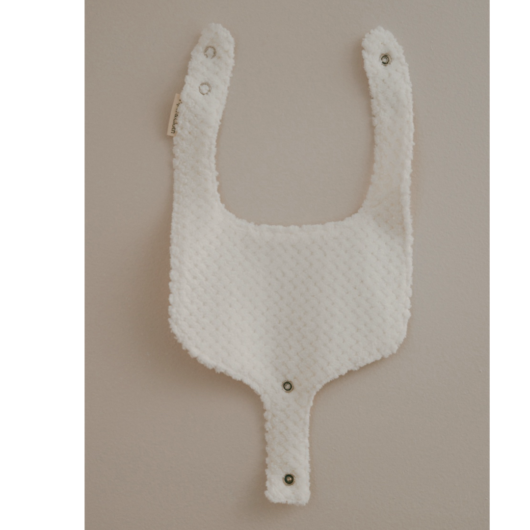 Soothe & Snap Pacifier Bib- Olive Grove