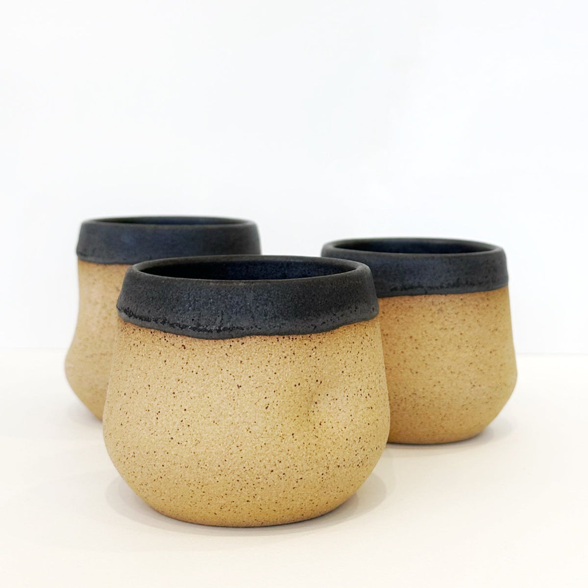 HUG MUGS Charcoal (set of two) 8oz