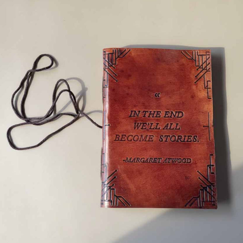 Margaret Atwood Leather Journal