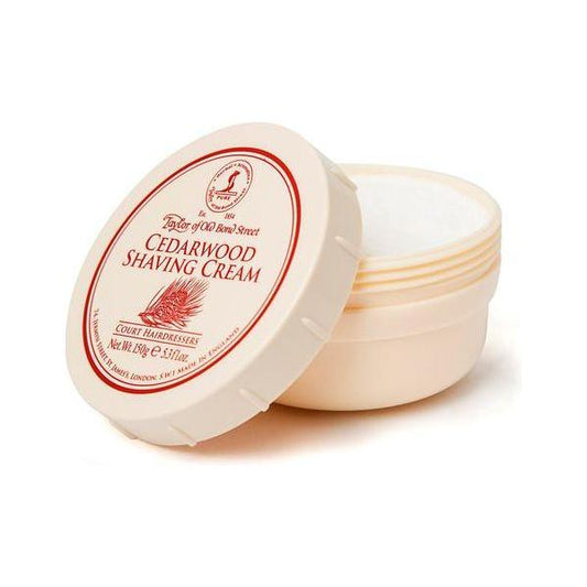 Taylor Of Old Bond Street Cedarwood Shaving Cream Bowl 150g