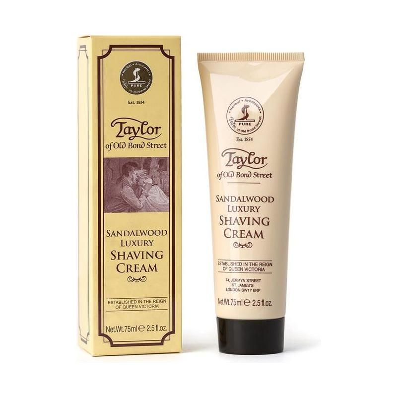 Taylor Of Old Bond Street Sandalwood Shaving Cream Tube 2.5 Oz