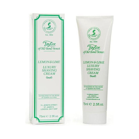 Taylor Of Old Bond Street Shaving Cream Lemon-Lime Tube 2.5 Oz