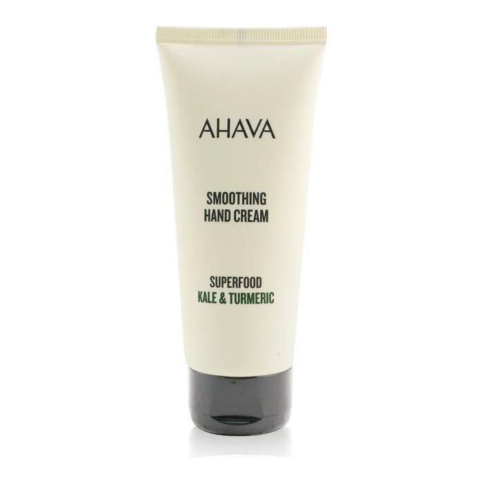 Ahava Soothing Hand Cream Hydrating Nourishing With Kale & Turmeric 3.4 Fl Oz