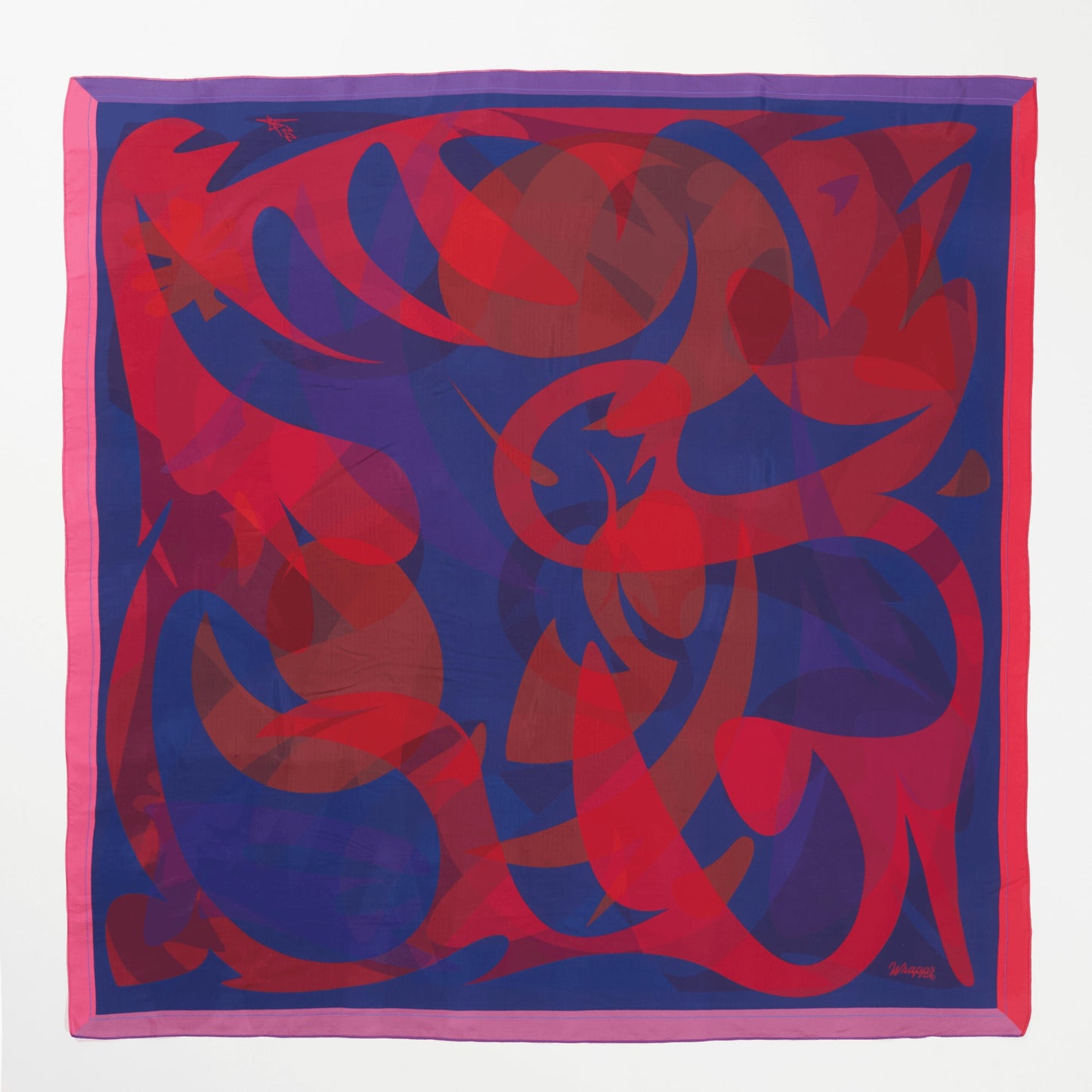 Patient Heart | 50" Mulberry Silk Furoshiki Gift Wrap by Essery Waller