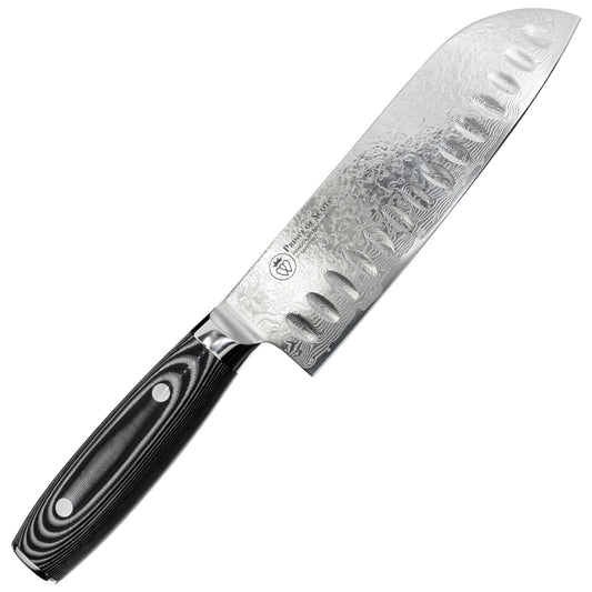 7 Inch Damascus Santoku Knife - Osadia Concept Store