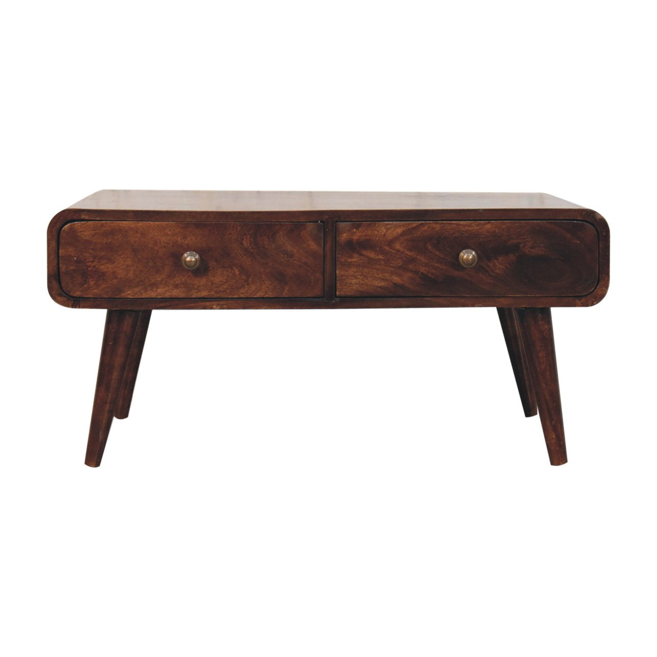 Solid Wood California Walnut Sonata Coffee Table