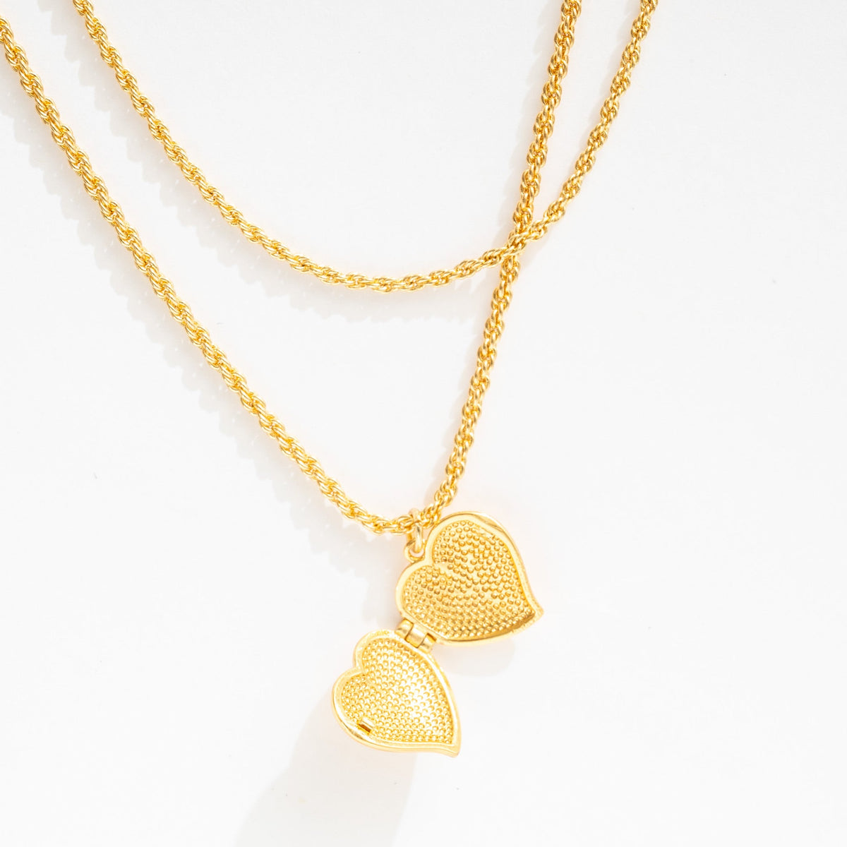 FS x For Love & Lemons Lottie Layered Heart Locket