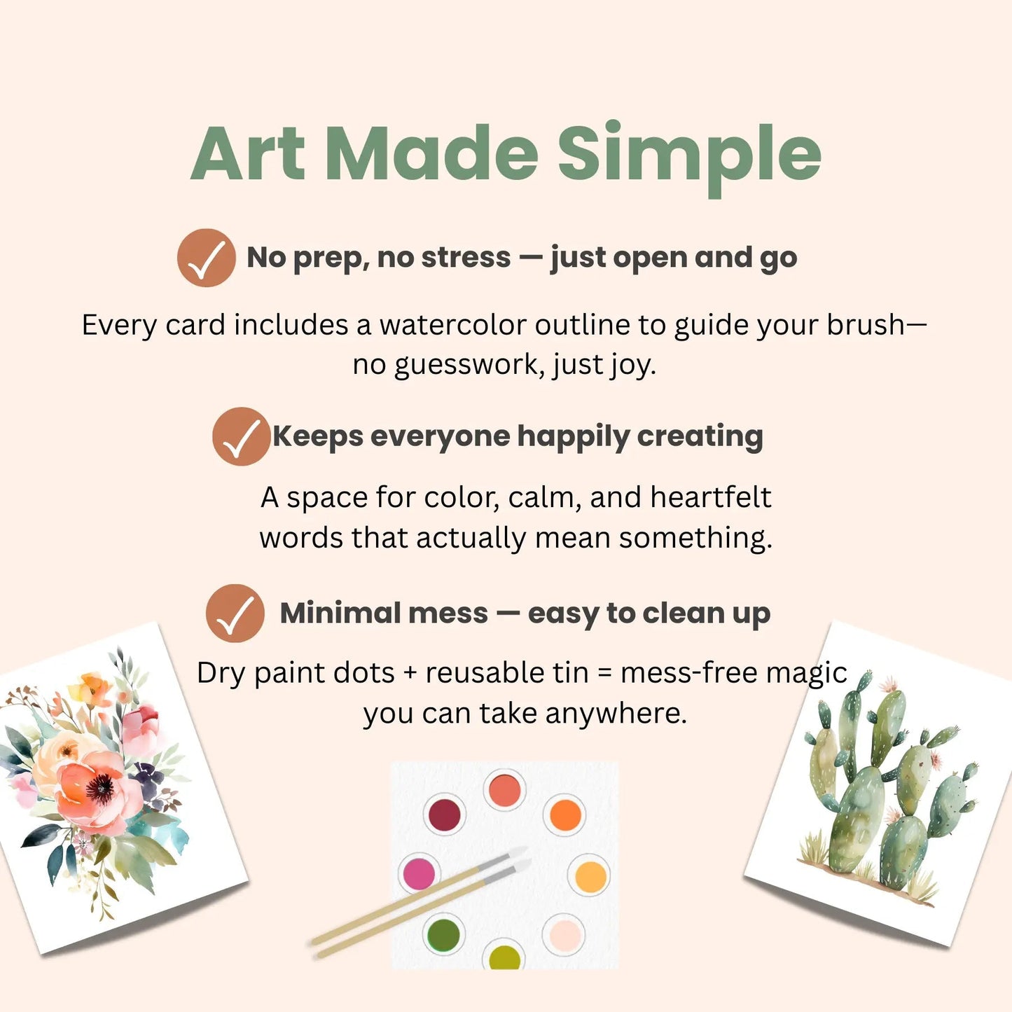 Holiday Festivities: All-in-One Watercolor Art Prints + Postcards