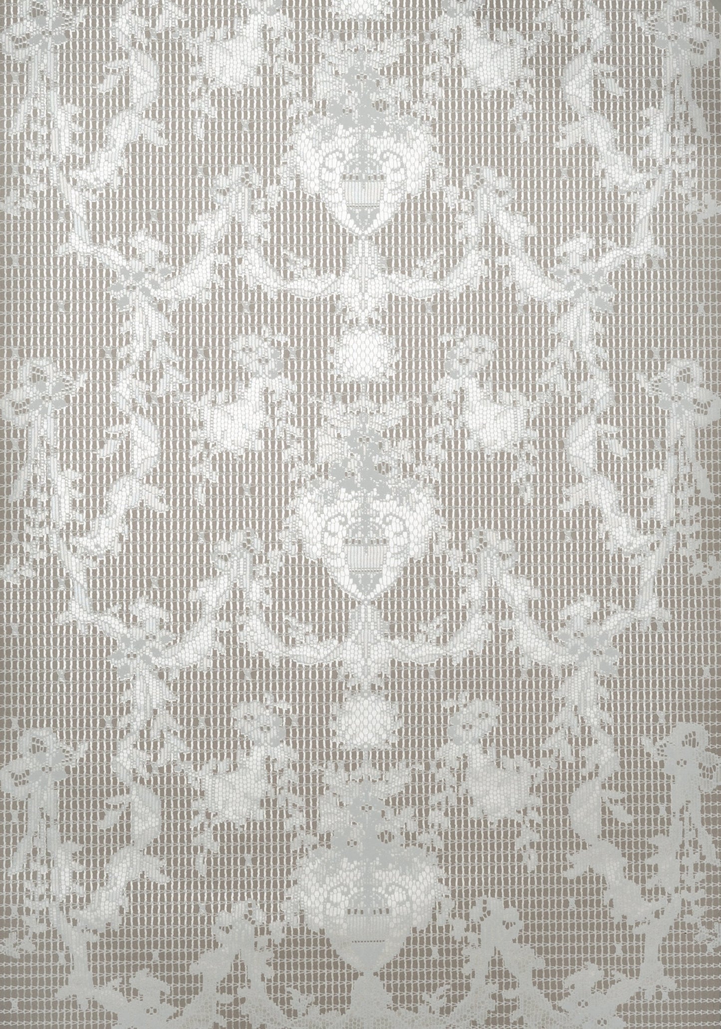 Prince of Scots Rose Damask Paper Lace Paper Wallpaper - Osadia Concept Store