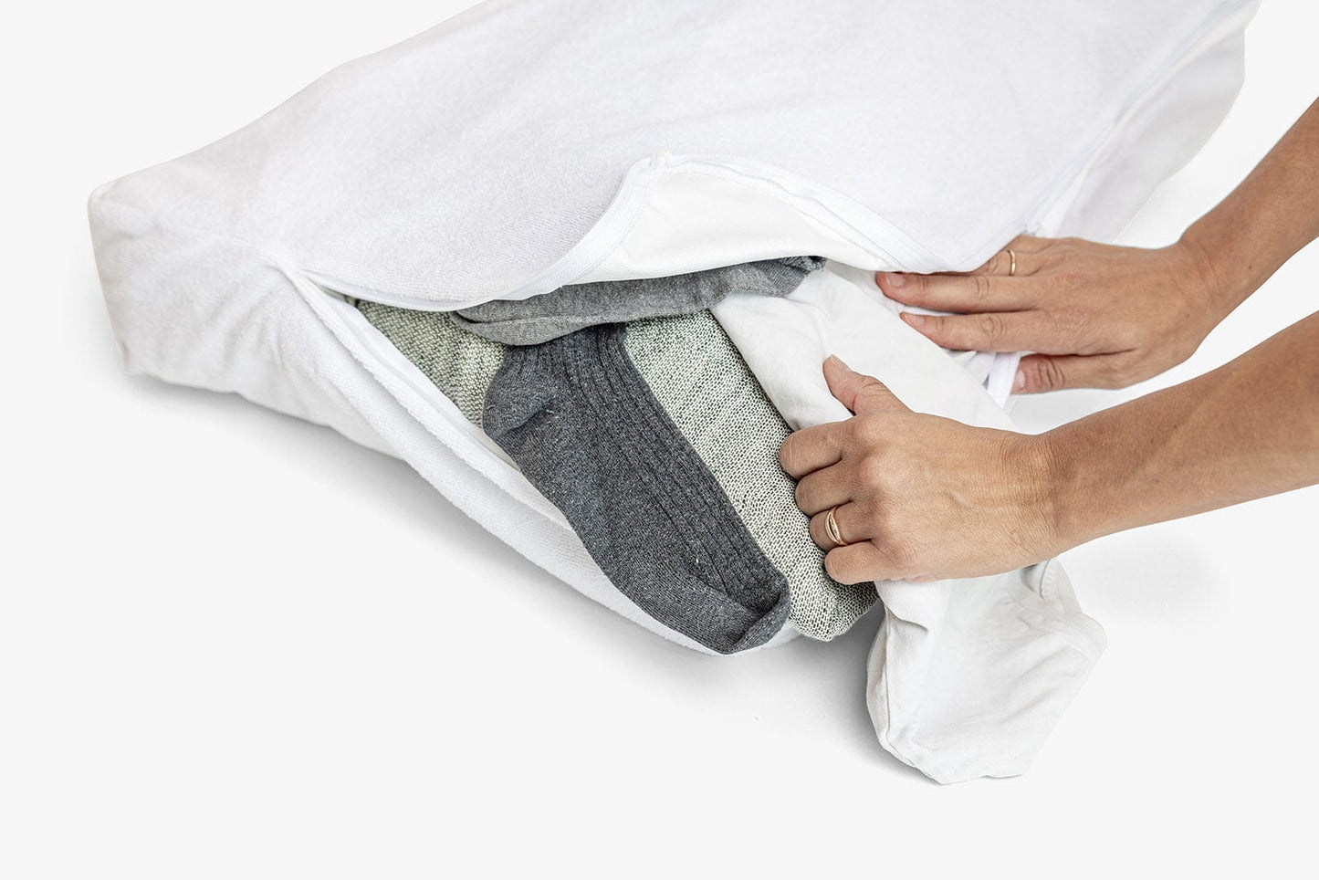 LAY LO Pets - Premium Waterproof Dog Bed Liner / DIY Mattress Stuff Sack